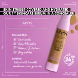 NYX Professional Makeup Bare With Me Concealer Serum - Корректор увлажняющий 2 в 1 оттенок 07 Medium, 9 ml — фото 5