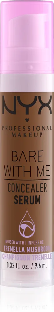 NYX Professional Makeup Bare With Me Concealer Serum - Корректор увлажняющий 2 в 1, 9 мл, оттенок 11 Mocha
