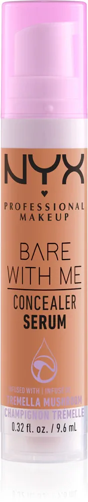NYX Professional Makeup Bare With Me Concealer Serum - Корректор увлажняющий 2 в 1, 9 мл, оттенок 8.5 Caramel