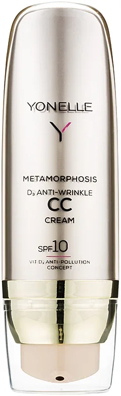 Yonelle Metamorphosis - Крем CC с антивозрастным эффектом SPF 10, 50 мл, оттенок 1 Light Neutral