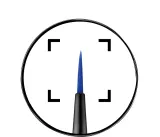 Bourjois Liner Pinceau - Долговременный эйелайнер оттенок 04 Bleu Pop Art, 2 ml — фото 4