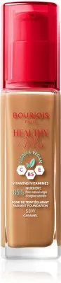 Bourjois Healthy Mix - Розовый осветляющий увлажняющий тональный крем на 24 часа, 30 мл