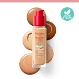 Bourjois Healthy Mix - Розовый осветляющий увлажняющий тональный крем на 24 часа, 30 мл, оттенок 51.2W Golden Vanilla — фото 2