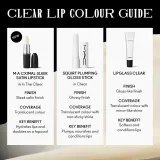 MAC Cosmetics MACximal Sleek Satin Lipstick - Кремовая помада увлажняющая, 3 г, оттенок In The Clear — фото 6