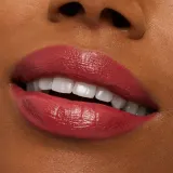 MAC Cosmetics MACximal Sleek Satin Lipstick - Кремовая помада увлажняющая оттенок Brick-O-La, 3 g — фото 5
