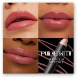 MAC Cosmetics MACximal Sleek Satin Lipstick - Кремовая помада увлажняющая оттенок Sitting Pretty, 3 g — фото 7