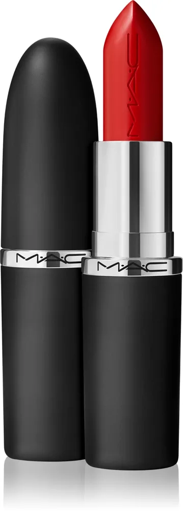 MAC Cosmetics MACximal Sleek Satin Lipstick - Кремовая помада увлажняющая оттенок Left on Red, 3 g