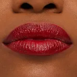 MAC Cosmetics MACximal Sleek Satin Lipstick - Кремовая помада увлажняющая оттенок Left on Red, 3 g — фото 5