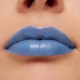 MAC Cosmetics MACximal Sleek Satin Lipstick - Кремовая помада увлажняющая оттенок Tilted Denim, 3 g — фото 4