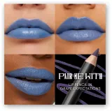 MAC Cosmetics MACximal Sleek Satin Lipstick - Кремовая помада увлажняющая оттенок Tilted Denim, 3 g — фото 7