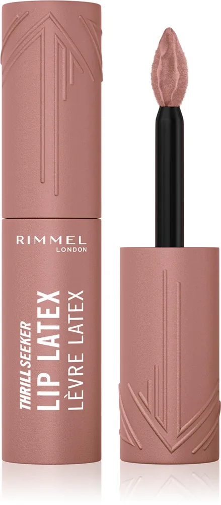 Rimmel Thrill Seeker Lip Latex - Помада в жидкой форме, 6 мл, оттенок 650 Mindful