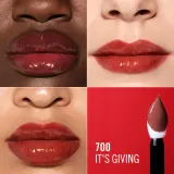 Rimmel Thrill Seeker Lip Latex - Помада в жидкой форме, 6 мл, оттенок 700 It's Giving — фото 3