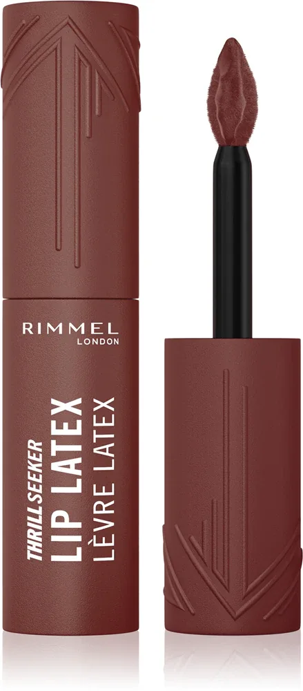 Rimmel Thrill Seeker Lip Latex - Помада в жидкой форме, 6 мл, оттенок 750 Salty