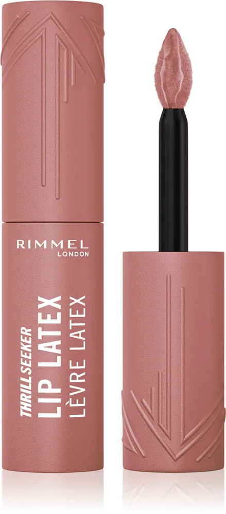 Rimmel Thrill Seeker Lip Latex - Помада в жидкой форме, 6 мл, оттенок 550 Cappuccino
