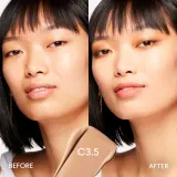 MAC Cosmetics Studio Fix Fluid SPF 15 24HR Matte Foundation + Oil Control - Тональная основа матирующая SPF 15 оттенок C3.5, 30 ml — фото 4