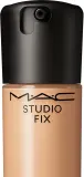 MAC Cosmetics Studio Fix Fluid SPF 15 24HR Matte Foundation + Oil Control - Тональная основа матирующая SPF 15 оттенок N5, 30 ml — фото 6
