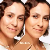 MAC Cosmetics Studio Fix Fluid SPF 15 24HR Matte Foundation + Oil Control - Тональная основа матирующая SPF 15 оттенок NC43.5, 30 ml — фото 3