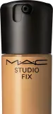 MAC Cosmetics Studio Fix Fluid SPF 15 24HR Matte Foundation + Oil Control - Тональная основа матирующая SPF 15 оттенок NC38, 30 ml — фото 6