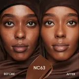 MAC Cosmetics Studio Fix Fluid SPF 15 24HR Matte Foundation + Oil Control - Тональная основа матирующая SPF 15 оттенок NC63, 30 ml — фото 3