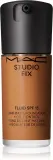 MAC Cosmetics Studio Fix Fluid SPF 15 24HR Matte Foundation + Oil Control - Тональная основа матирующая SPF 15 оттенок NC47, 30 ml — фото 1
