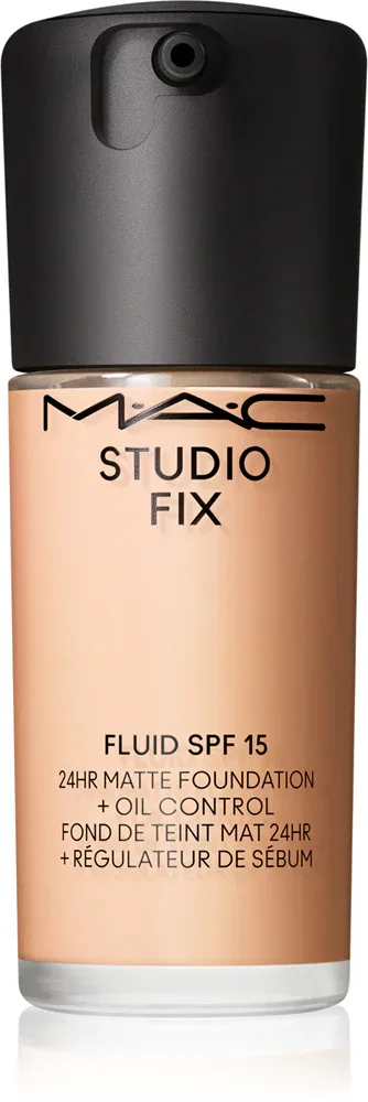 MAC Cosmetics Studio Fix Fluid SPF 15 24HR Matte Foundation + Oil Control - Тональная основа матирующая SPF 15, 30 мл, оттенок NW13