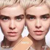 MAC Cosmetics Studio Fix Fluid SPF 15 24HR Matte Foundation + Oil Control - Тональная основа матирующая SPF 15, 30 мл, оттенок NW13 — фото 3