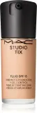 MAC Cosmetics Studio Fix Fluid SPF 15 24HR Matte Foundation + Oil Control - Тональная основа матирующая SPF 15, 30 мл, оттенок N4.75 — фото 1