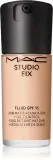 MAC Cosmetics Studio Fix Fluid SPF 15 24HR Matte Foundation + Oil Control - Тональная основа матирующая SPF 15, 30 мл, оттенок N4.5 — фото 1
