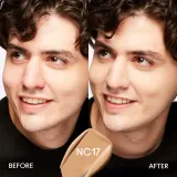 MAC Cosmetics Studio Fix Fluid SPF 15 24HR Matte Foundation + Oil Control - Тональная основа матирующая SPF 15, 30 мл, оттенок NC17 — фото 3