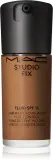 MAC Cosmetics Studio Fix Fluid SPF 15 24HR Matte Foundation + Oil Control - Тональная основа матирующая SPF 15, 30 мл, оттенок NC60 — фото 1