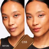 MAC Cosmetics Studio Fix Fluid SPF 15 24HR Matte Foundation + Oil Control - Тональная основа матирующая SPF 15, 30 мл, оттенок C55 — фото 3