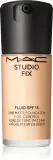 MAC Cosmetics Studio Fix Fluid SPF 15 24HR Matte Foundation + Oil Control - Тональная основа матирующая SPF 15, 30 мл, оттенок N10 — фото 1