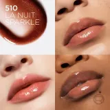 L’Oreal Paris Plump Ambition - Блеск для губ с гиалуроновой кислотой, придающий объем оттенок 510 La Nuit Sparkle, 5 ml — фото 3