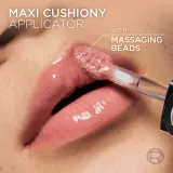 L’Oreal Paris Plump Ambition - Блеск для губ с гиалуроновой кислотой, придающий объем оттенок 390 Cherry Cherie, 5 ml — фото 5