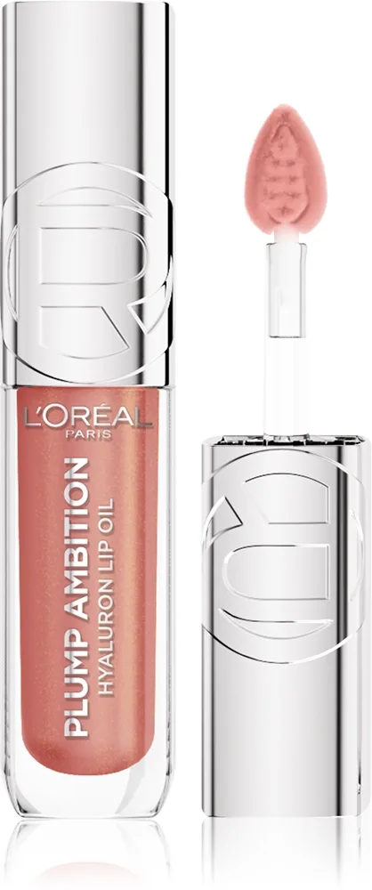 L’Oreal Paris Plump Ambition - Блеск для губ с гиалуроновой кислотой, придающий объем оттенок 650 Nude Macaron, 5 ml