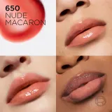 L’Oreal Paris Plump Ambition - Блеск для губ с гиалуроновой кислотой, придающий объем оттенок 650 Nude Macaron, 5 ml — фото 3