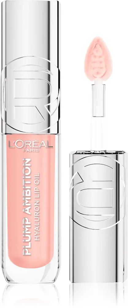 L’Oreal Paris Plump Ambition - Блеск для губ с гиалуроновой кислотой, придающий объем, 5 мл, оттенок 201 Milky Nu