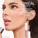 L’Oreal Paris Plump Ambition - Блеск для губ с гиалуроновой кислотой, придающий объем, 5 мл, оттенок 201 Milky Nu — фото 7