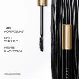 Gucci Gucci Beauty Mascara Le Magnetisme - Долговременная тушь для ресниц, придающая объем и изогнутость. оттенок 01 Eve Black, 7 g — фото 4