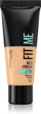 MAYBELLINE NEW YORK Fit Me! Matte+Poreless - Матирующий тональный крем для нормальной и жирной кожи оттенок 128 Warm Nude, 30 ml — фото 1