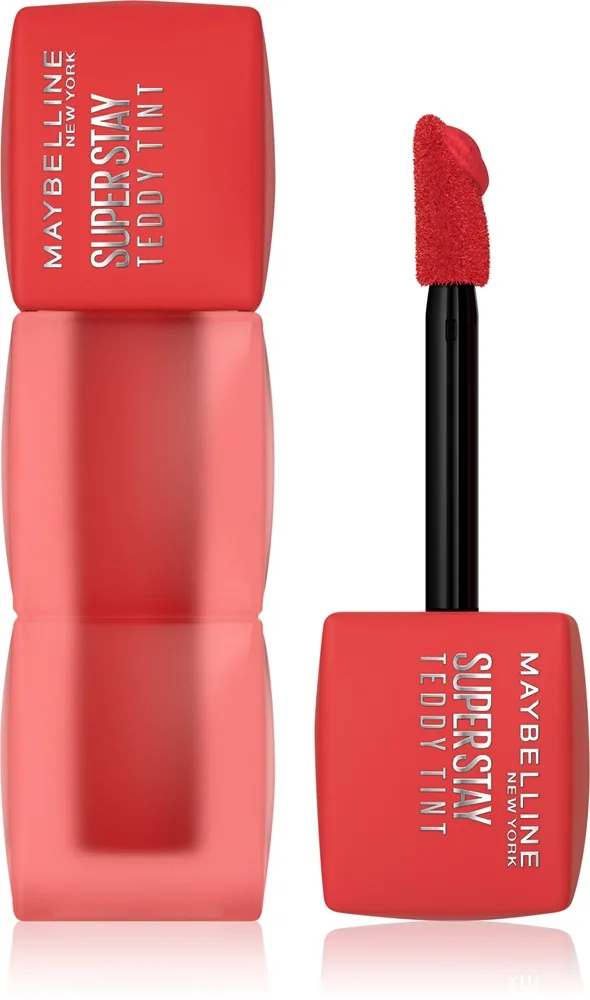 MAYBELLINE NEW YORK SuperStay Teddy Tint - Товар: стойкая помада с матовым эффектом оттенок 30 Coquettish, 5 ml