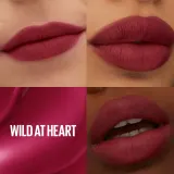MAYBELLINE NEW YORK SuperStay Teddy Tint - Товар: стойкая помада с матовым эффектом оттенок 50 Wild at Heart, 5 ml — фото 3