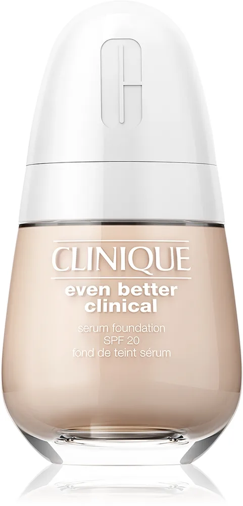 Clinique Even Better Clinica Serum Foundation - Тональная основа с защитой SPF 20, 30 мл, оттенок WN 01 Flax