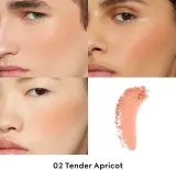 Gucci Gucci Beauty Blush De Beaute - Пудровая румяна оттенок 02 Tender Apricot, 5 g — фото 3
