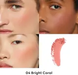 Gucci Gucci Beauty Blush De Beaute - Пудровая румяна, 5 г, оттенок 04 Bright Coral — фото 3