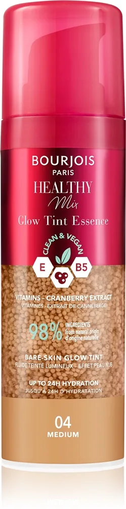 Bourjois Healthy Mix Glow Tint Essence - Эсенция увлажняющая оттенок Medium, 30 ml