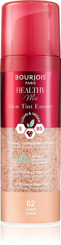 Bourjois Healthy Mix Glow Tint Essence - Эсенция увлажняющая оттенок Light, 30 ml