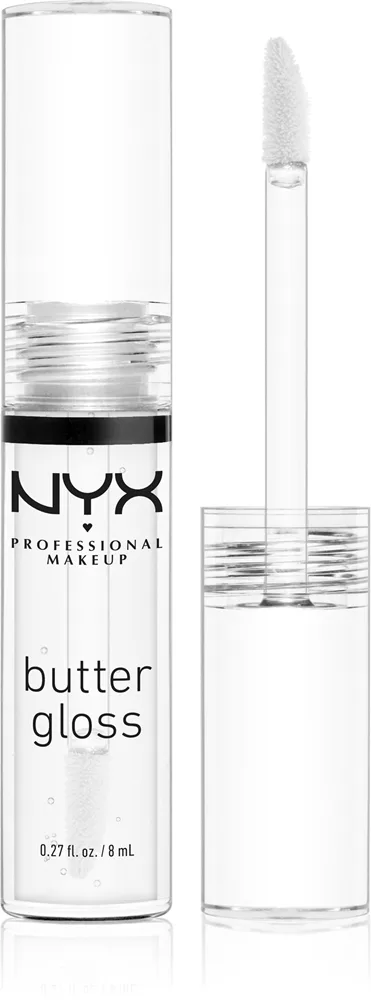NYX Professional Makeup Butter Gloss - Блеск для губ, 8 мл, оттенок 54 Sugar Glass