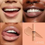 NYX Professional Makeup Butter Gloss - Блеск для губ оттенок 13 Fortune Cookie, 8 ml — фото 2