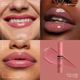 NYX Professional Makeup Butter Gloss - Блеск для губ оттенок 07 Tiramisu, 8 ml — фото 2
